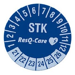 Defibrillator Sicherheitstechnische Kontrolle stk resqcare